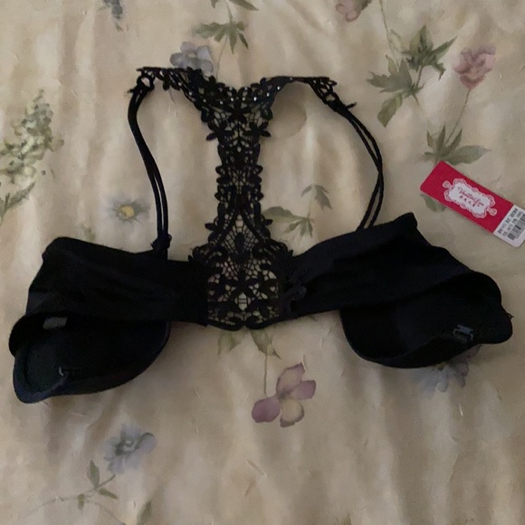 Lacey Racerback Push Up Bra - Picture 2 of 4